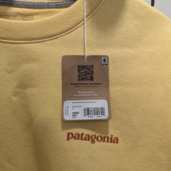 Patagonia Fitz Roy Icon Uprisal Crew Neck Sweatshirt - Unisex - Picture 3 of 8